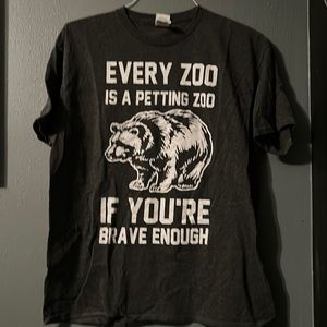 Gray oversized t shirt